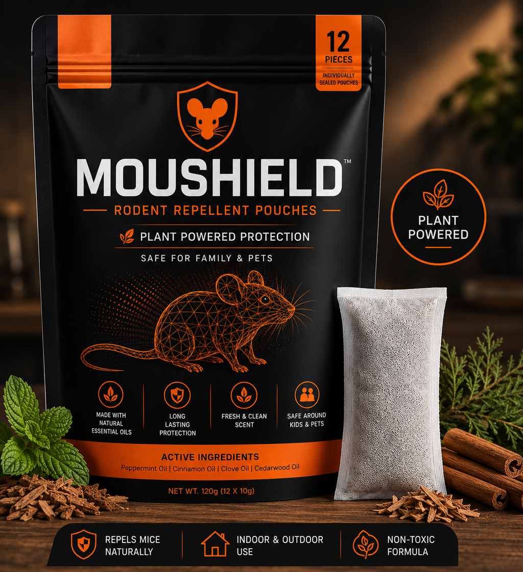 Moushield Natural Mouse & Rodent Repeller Pouch